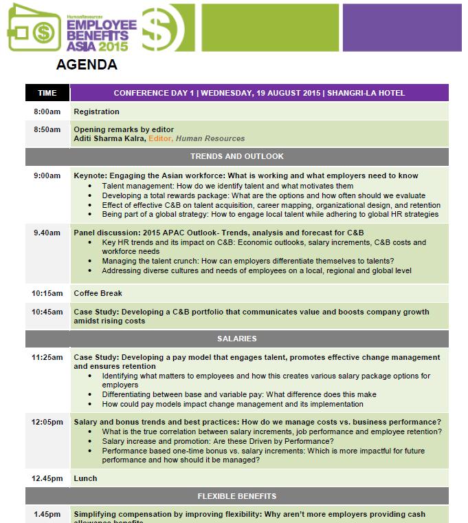 Preview of Agenda Preview of Agenda