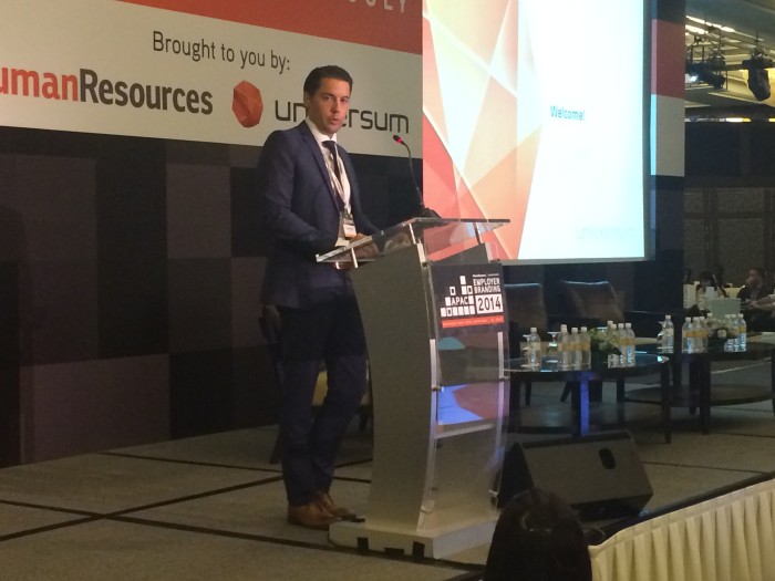 Joakim Strom Universum APAC managing director at Employer Branding APAC 2014