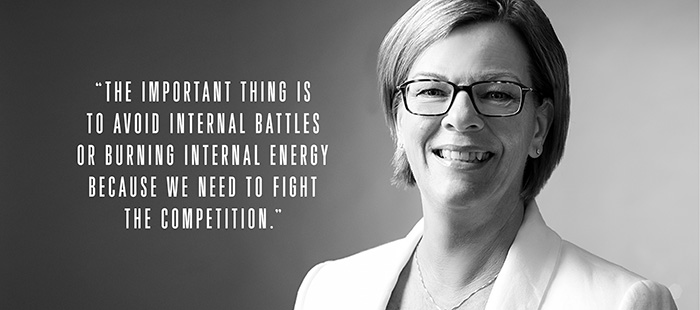 enee van der Burg, VP of HR for global operations, NXP Semiconductors.