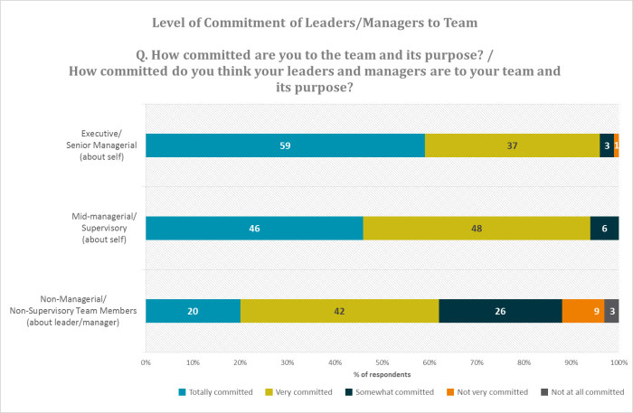 L.E.A.D. survey commitment graph