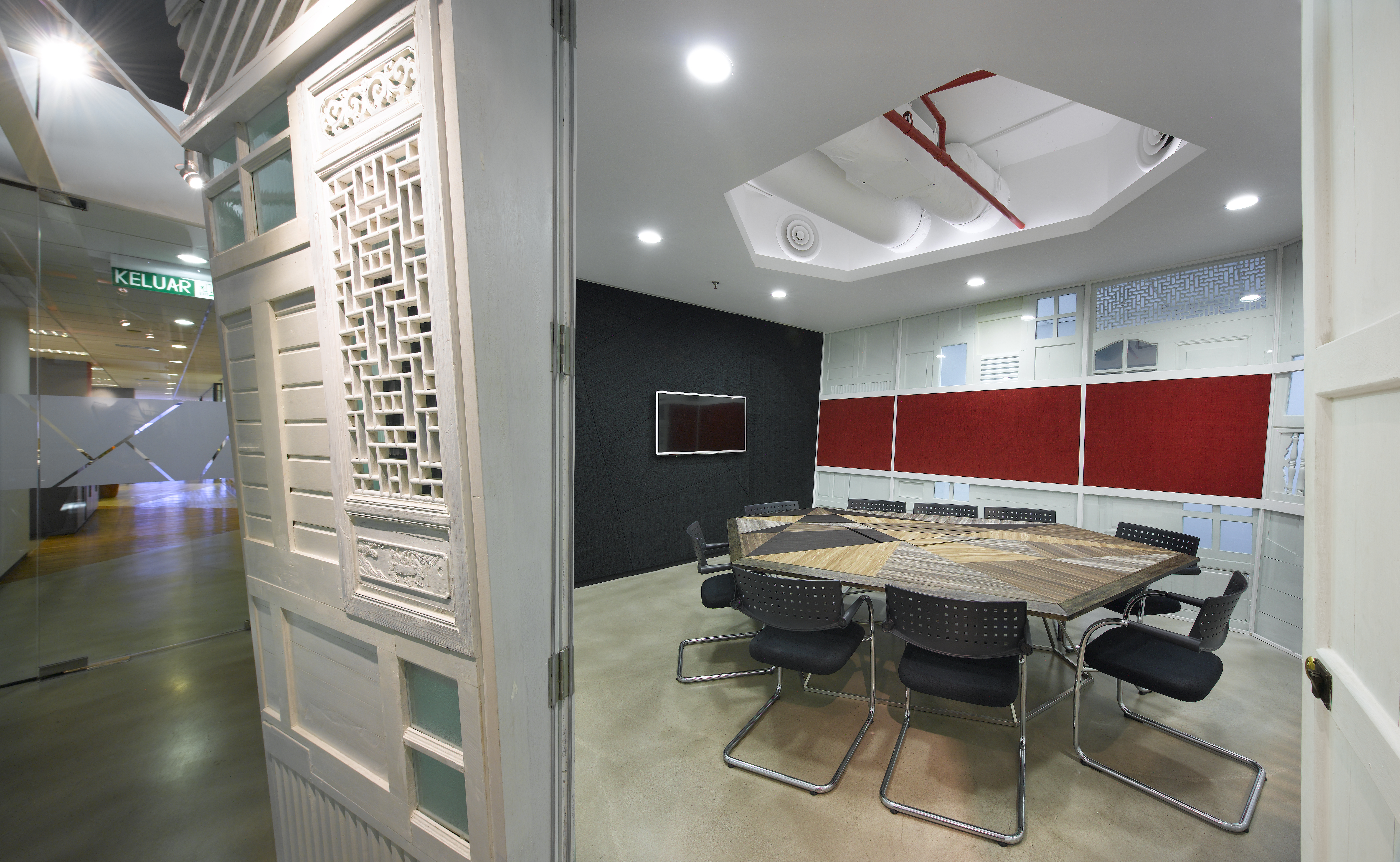 War Room - one of the meeting rooms
