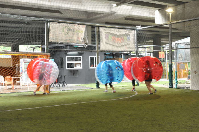Bubble soccer