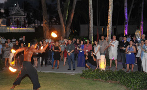 HR Leaders Summit 2015 - fire show