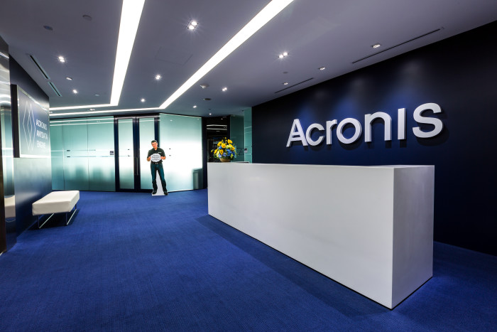 Acronis cut-out of CEO