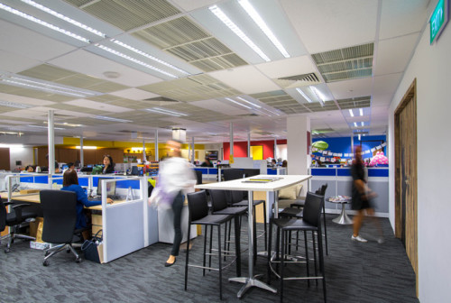 The new marketing office that enhances creativity flow.