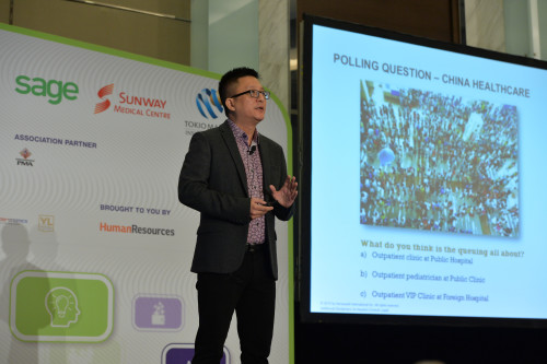 Sow Chat Gan, Asia Pacific benefits director, Honeywell, opening day two of the conference.