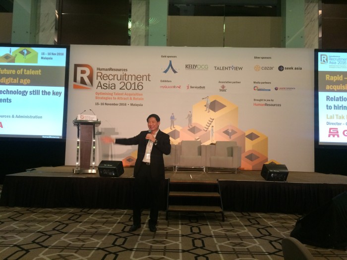 Lai Tak Ming, GAMUDA, at RA MY 2016