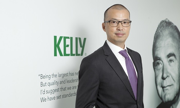 Alan Wong, managing director at Kelly Services Hong Kong