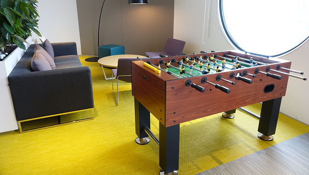 BASF regional office Hong Kong, foosball