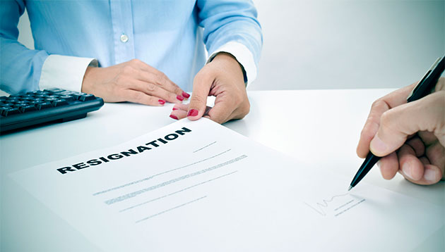 Resignation exit process